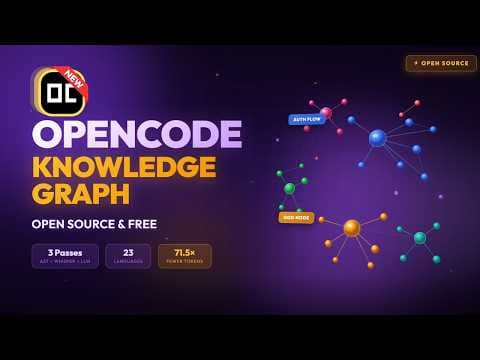 OpenCode + Graphify: Stop Wasting Tokens in Opencode, Every Developer Use this