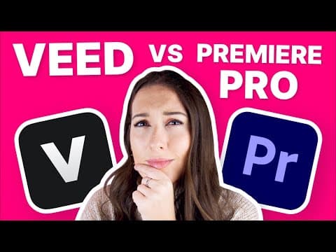 VEED vs Premiere Pro: Which Tool is Better for Businesses