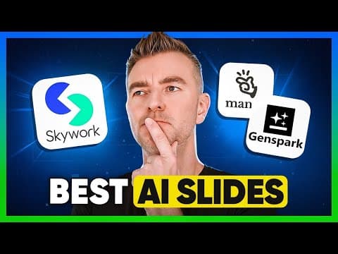 Which AI Research Tools Creates the Best Slide Decks - Skywork, Manus, and Genspark?