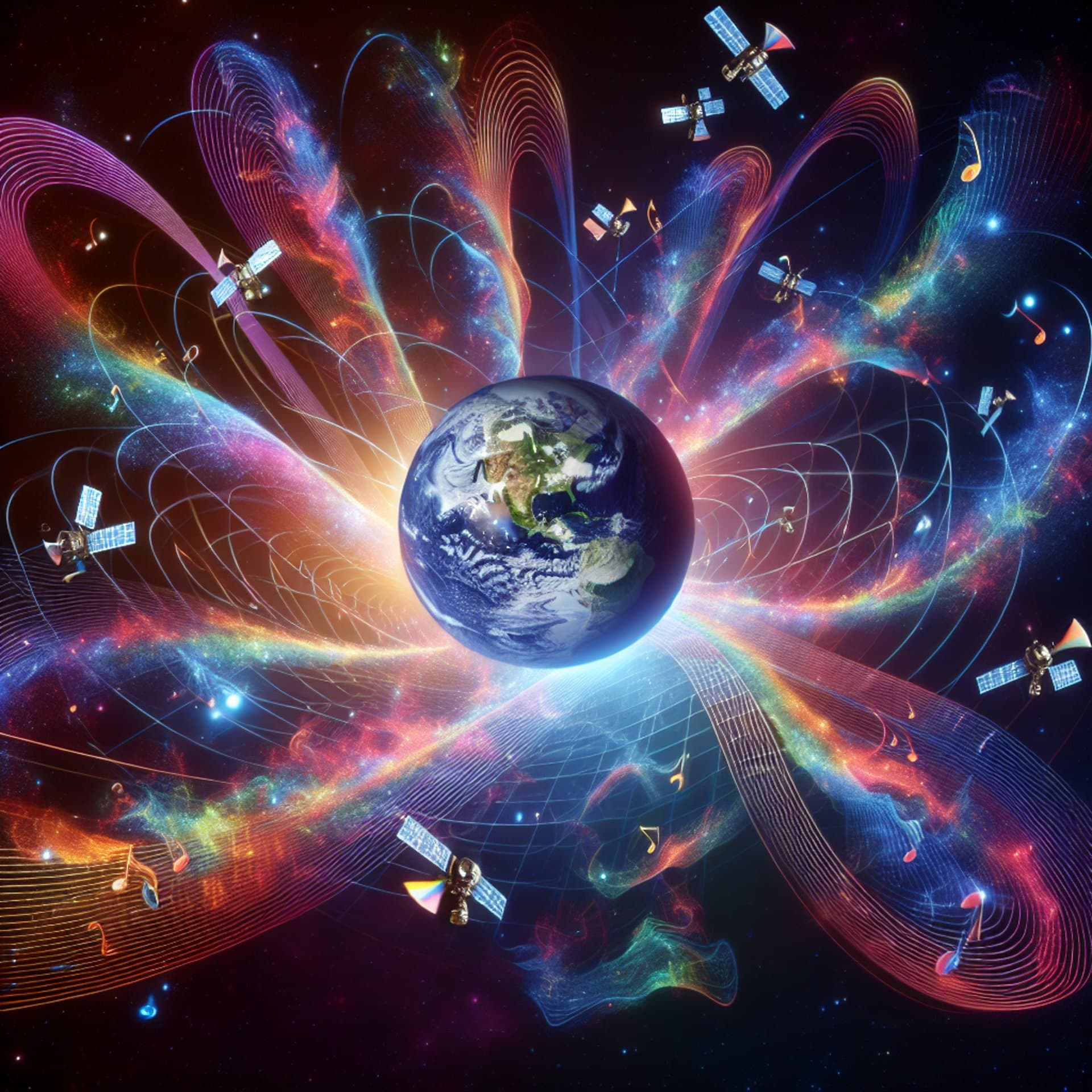 NASA's Satellites Uncover Earth's 'Musical' Magnetic Miracles