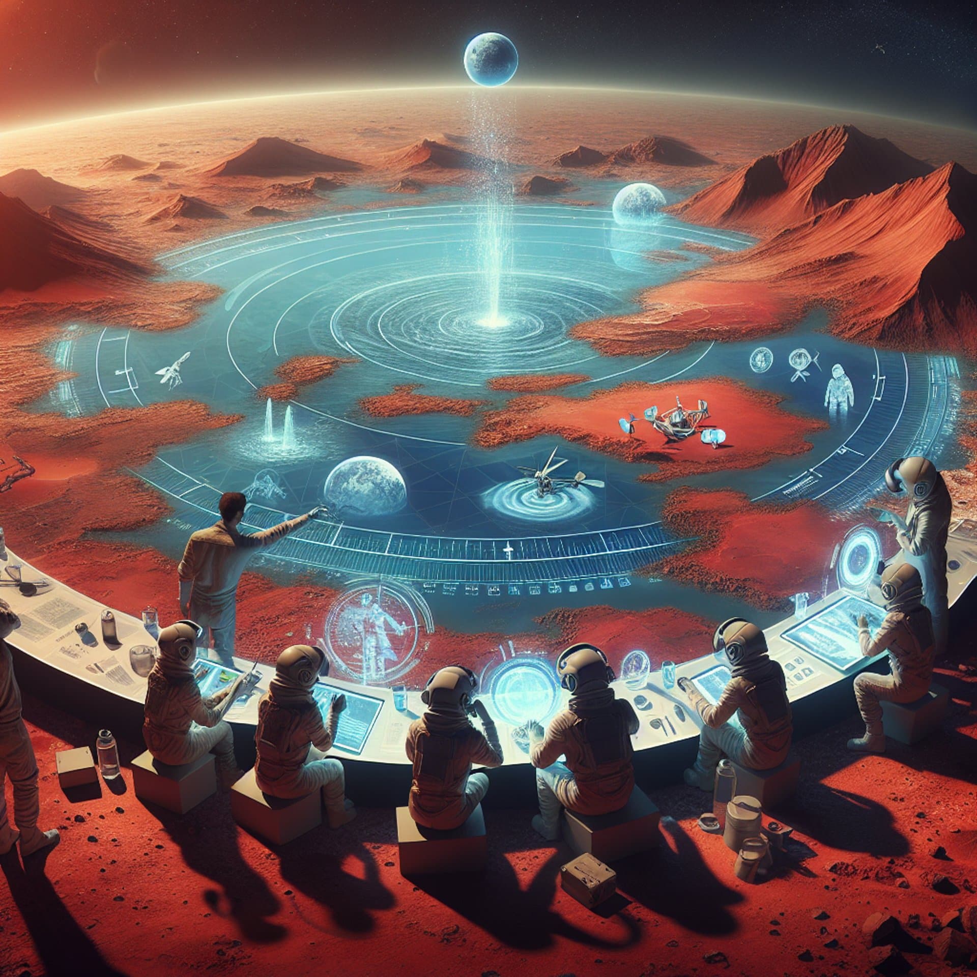 Unraveling the Martian Mystery: Where Did All the Water Go