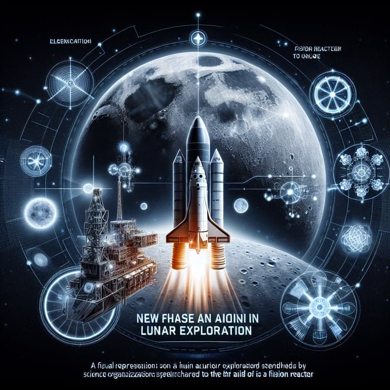 NASA Eyes the Moon: Launching the Next Phase of Lunar Exploration with a Fission Reactor