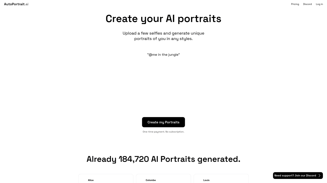 Auto Portrait screenshot