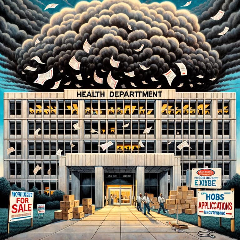 US Health Department to Slash 10,000 Jobs: Massive Restructuring Ahead!