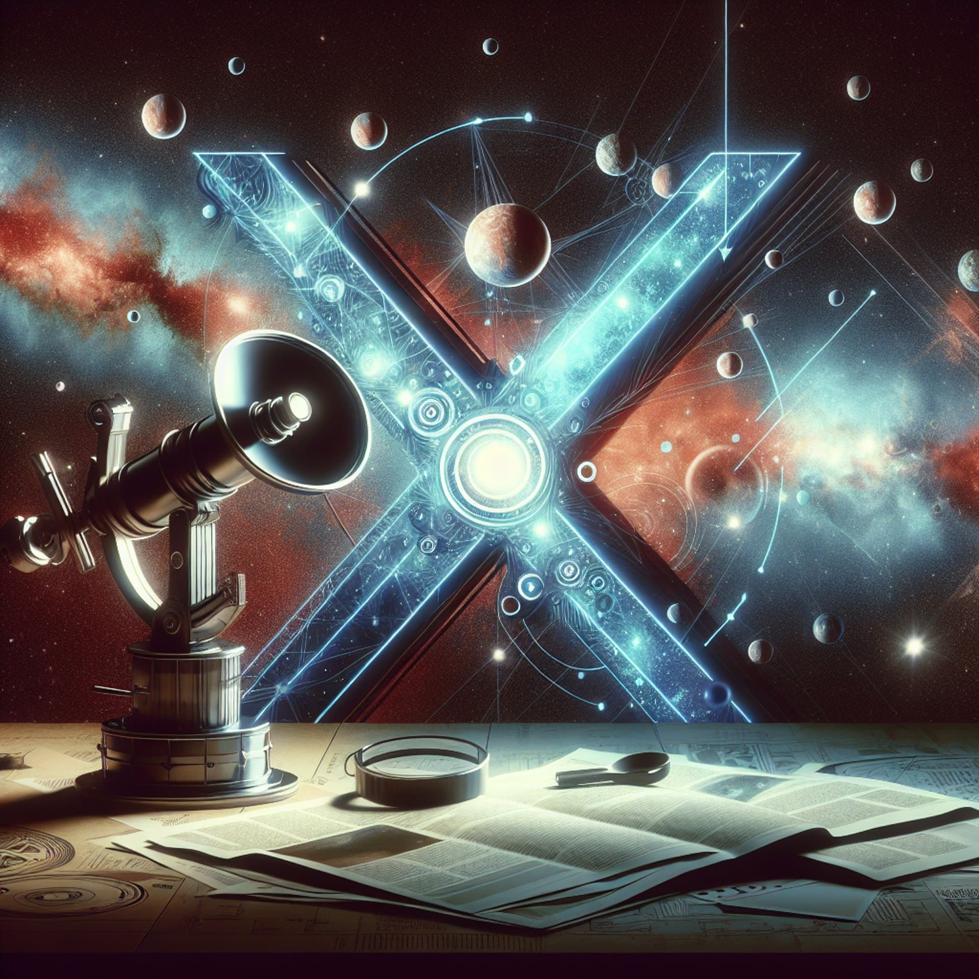 James Webb Space Telescope Uncovers Cosmic Oddities: A Mysterious 'X' Marks the Spot