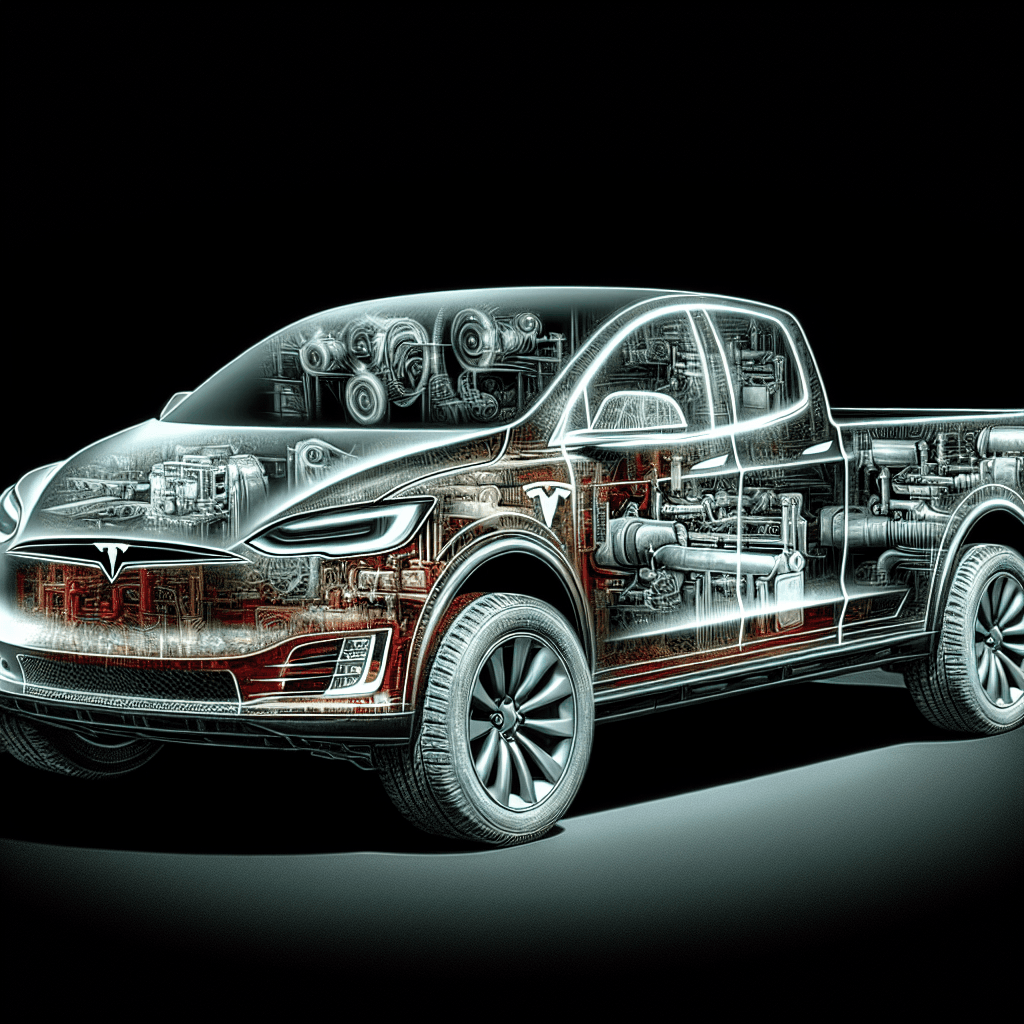 Beneath the Surface: Tesla Cybertruck's Ghostly Marks Reveal Manufacturing Mystique