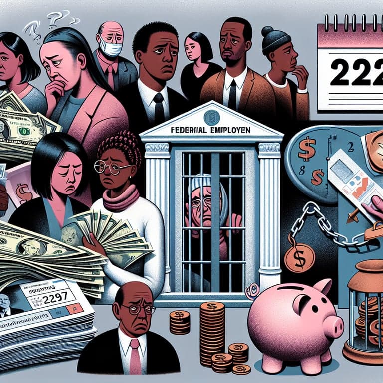 Federal Employees Endure Pay Strain Amid 2025 Government Shutdown