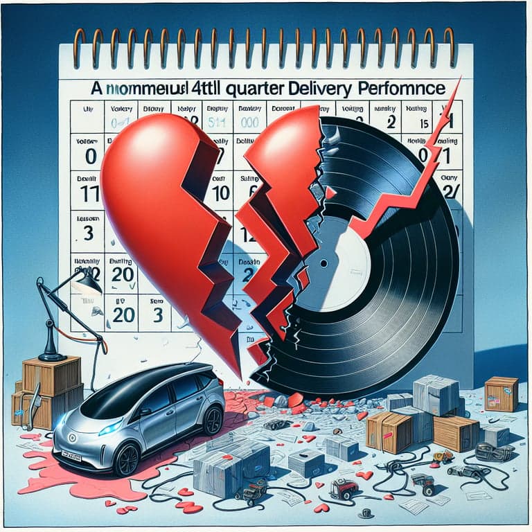 Tesla's Q4 2024 Delivery Drama: Record Breaking or Just Breaking Hearts?