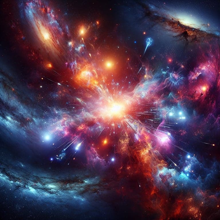 Galactic Fireworks: NASA Unveils Mind-Blowing Details of Colliding Galaxies