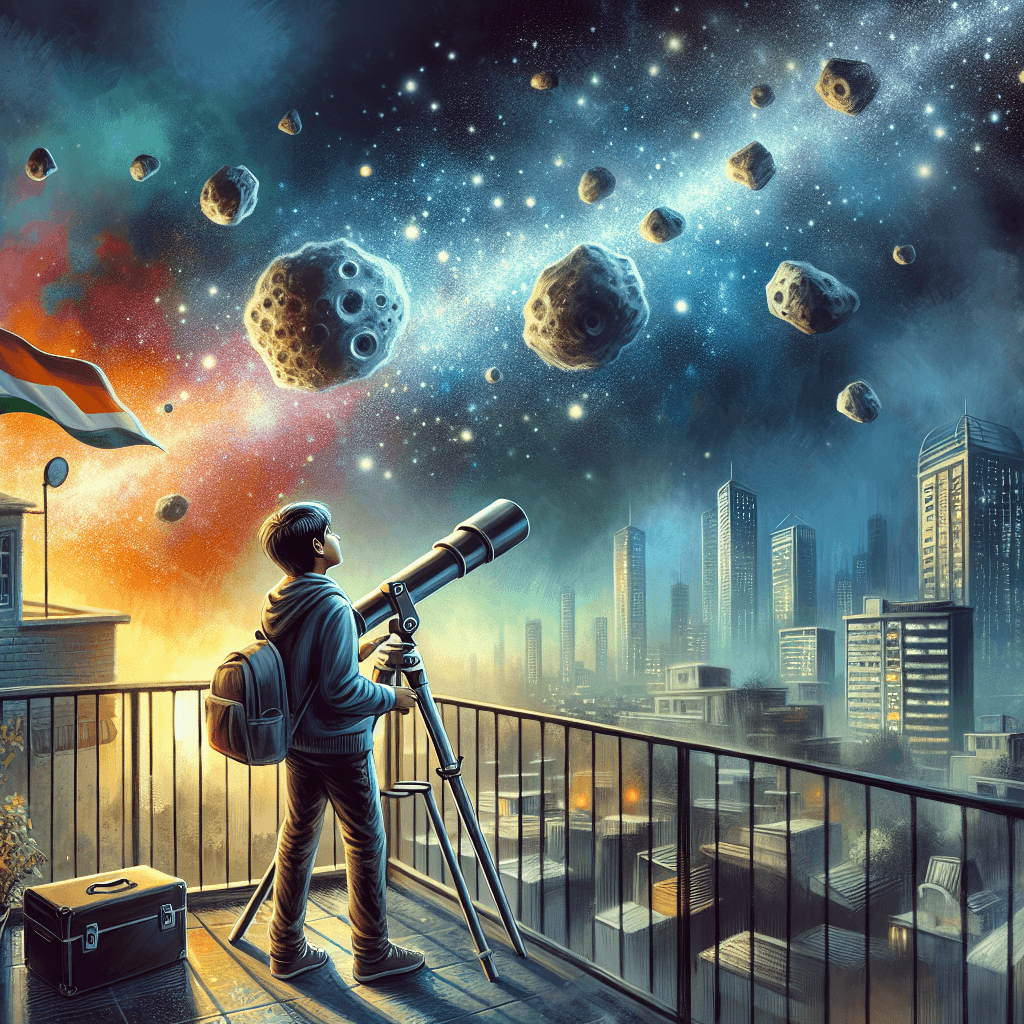 Noida Teen's Cosmic Hit: 14-Year-Old Daksh Malik to Name Newly Discovered Asteroid!