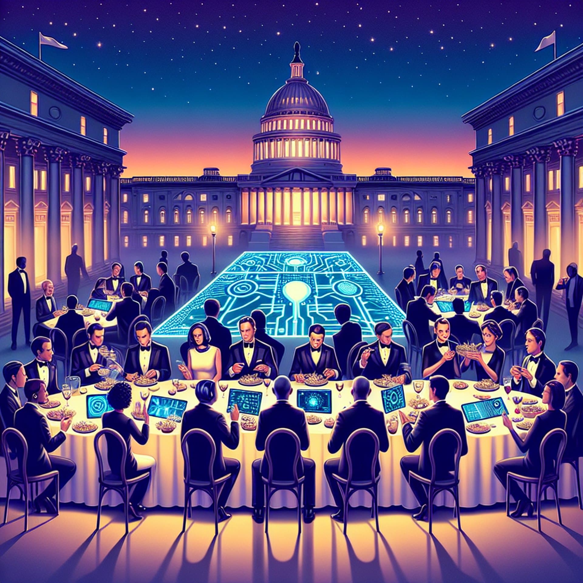 White House Tech Dinner: Musk Misses Out While Gates, Zuckerberg & Co. Dine on AI Ambitions