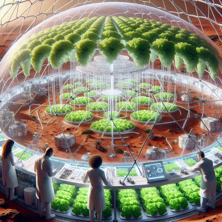 NASA's "Space Lettuce" Program Aims to Sprout Veggies on Mars