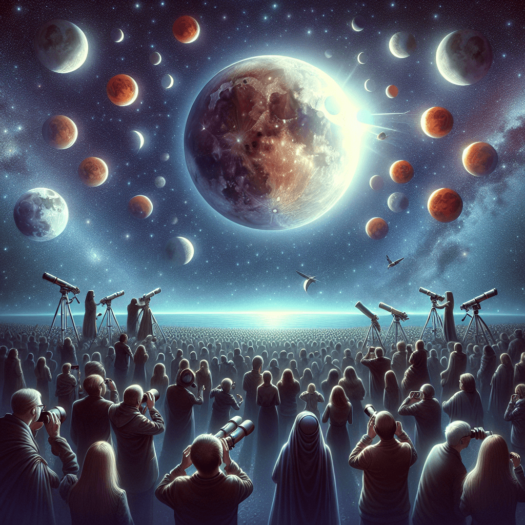 Watch the Skies: Rare Lunar Occultation of Mars Dazzles Stargazers