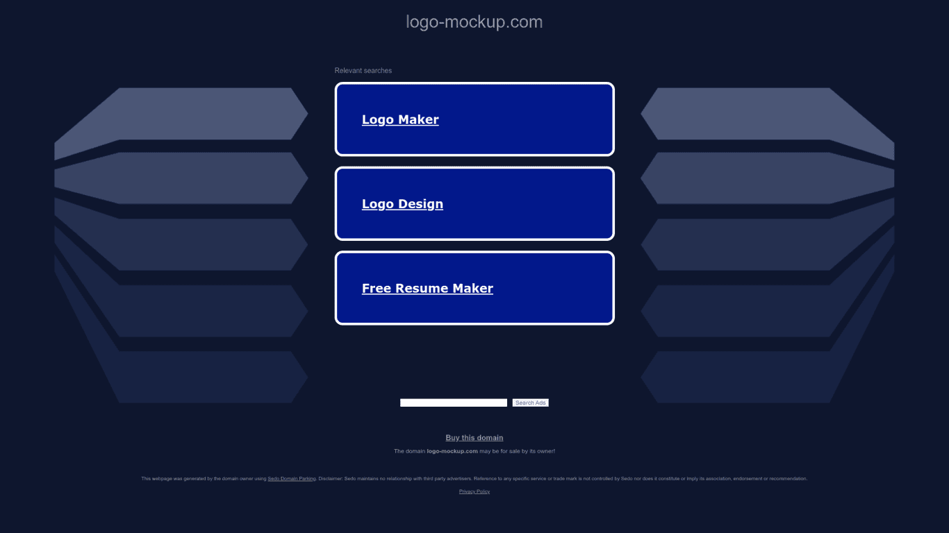 Logo mockup screenshot
