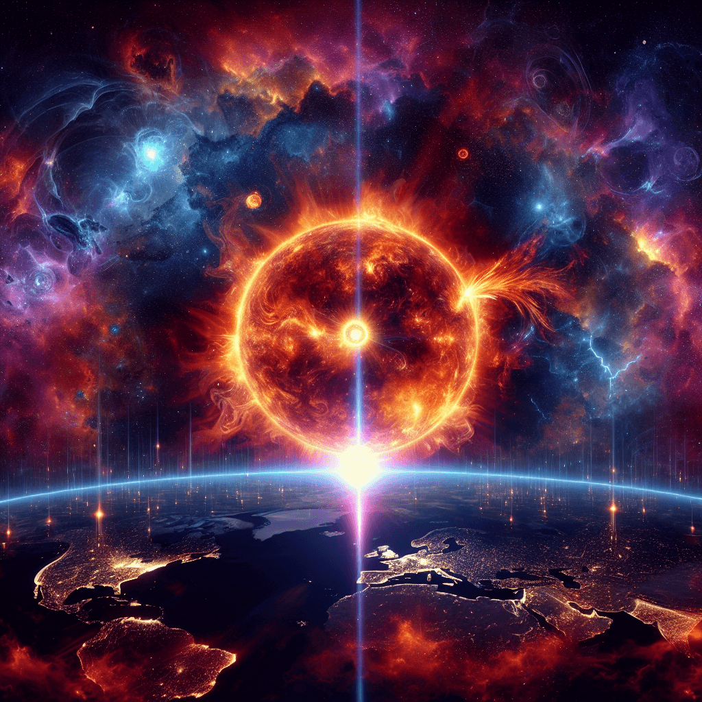 Solar Surprise: Enormous X2.7-Class Solar Flare Sparks Global Blackouts!