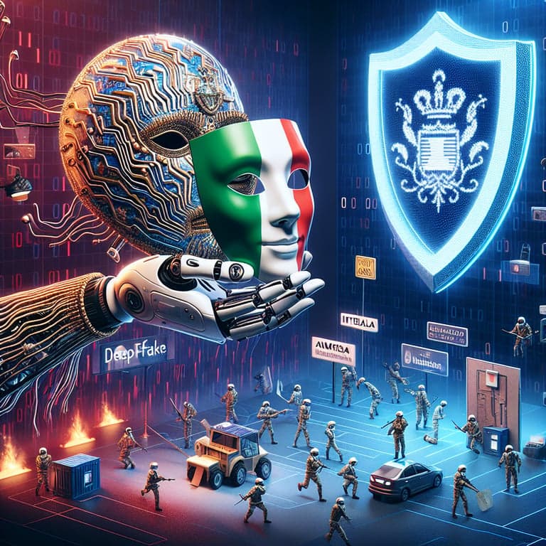 Deepfake Debacle: AI Scammers Pose as Italian Defense Boss!