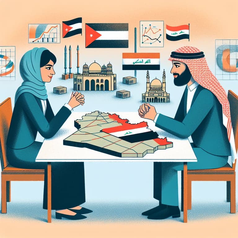 Jordan and Iraq Strengthen Ties: Prime Ministers Meet in Baghdad to Discuss Strategic Projects