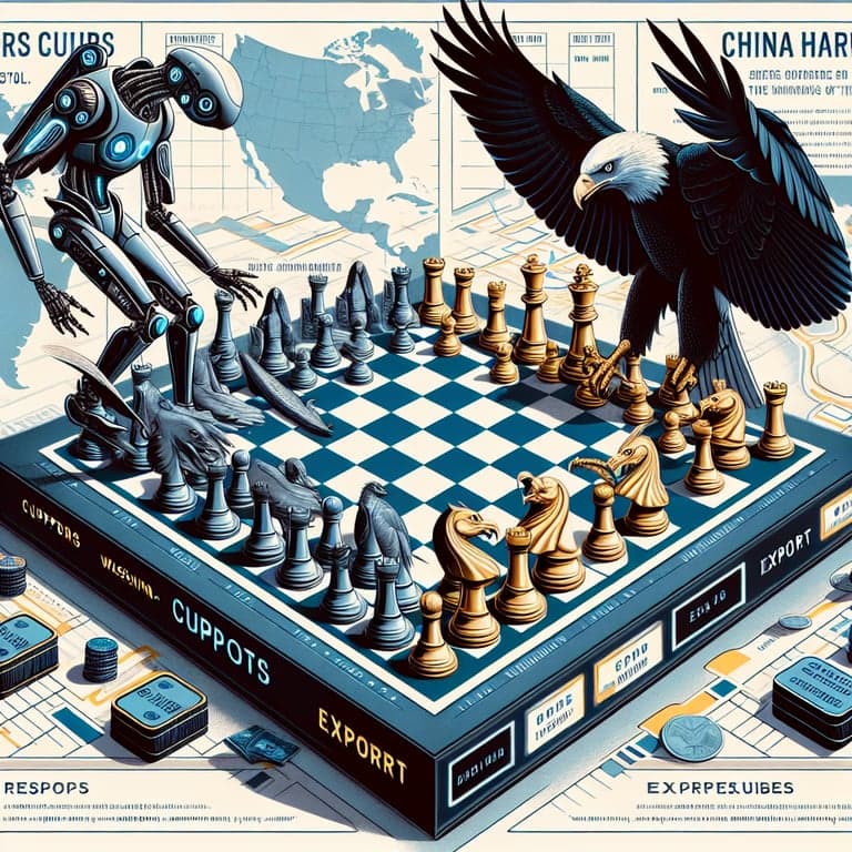 AI Chip Export Curbs: Tech Titans vs. China Hawks in Washington Showdown