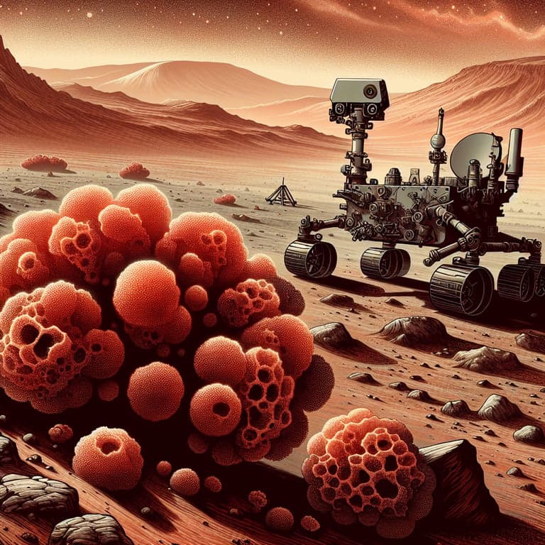 NASA's Curiosity Rover Uncovers Coral-Like Rock Formations on Mars!