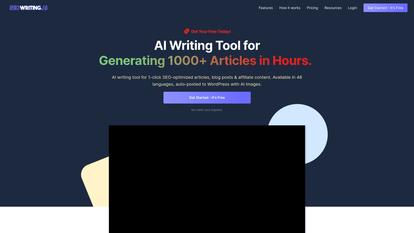 SEO Writing AI screenshot