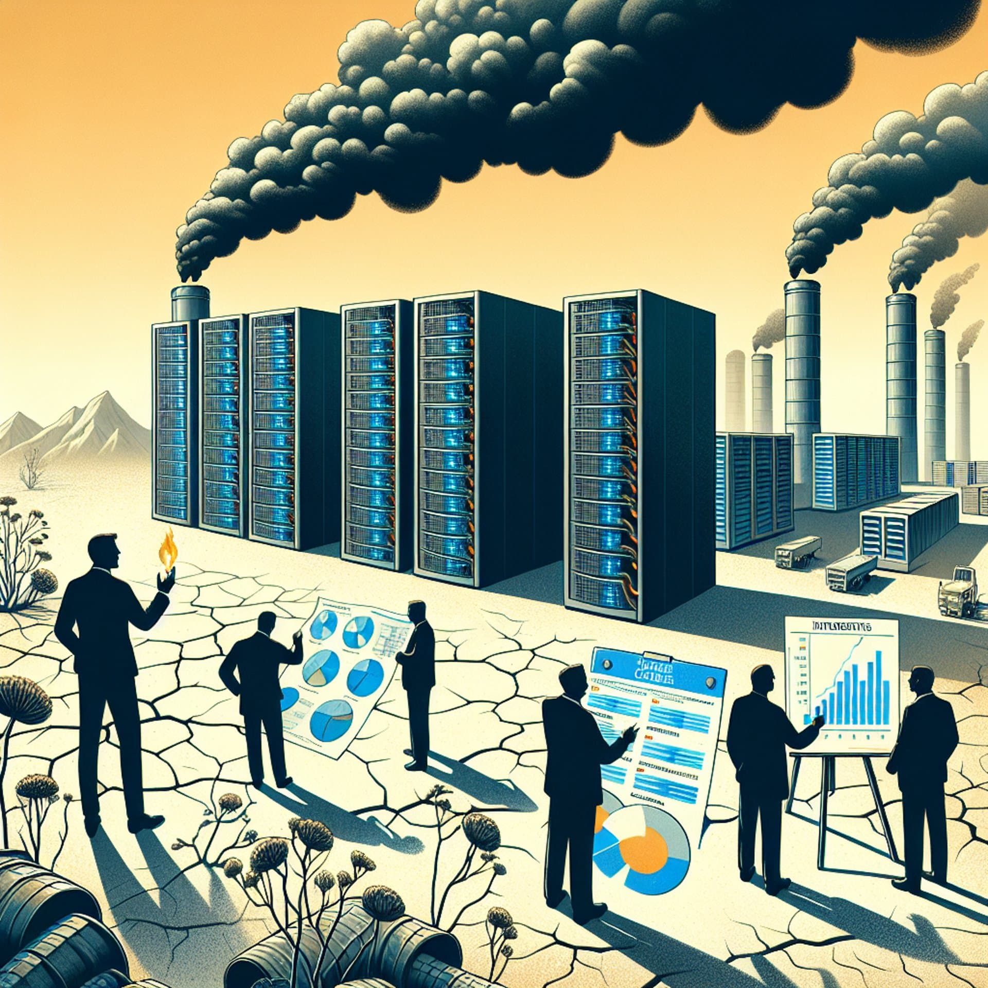 Trump's Fossil Fuel Allies Fuel the Data Center Boom: Are Environmental Concerns on the Backburner?