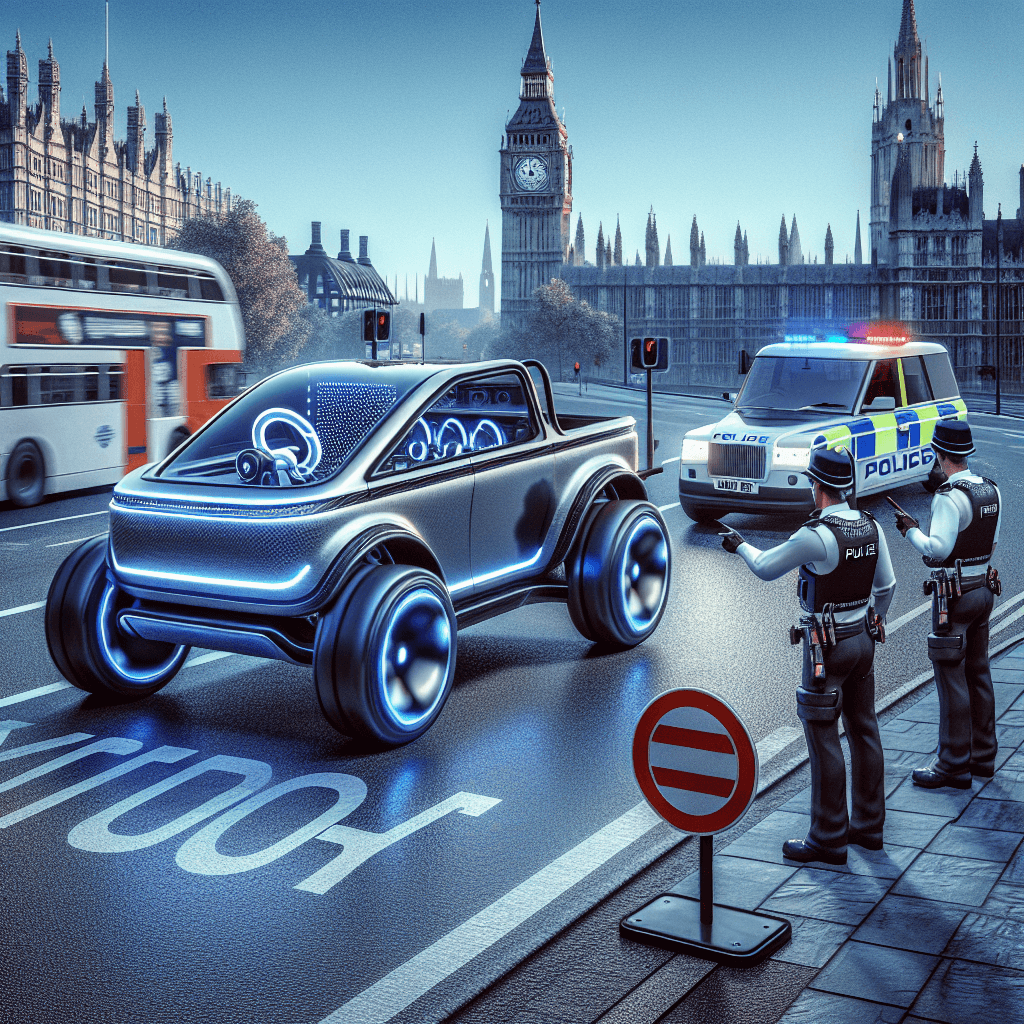 Greater Manchester Police Puts the Brakes on Tesla Cybertruck: Seized for Road Illegality