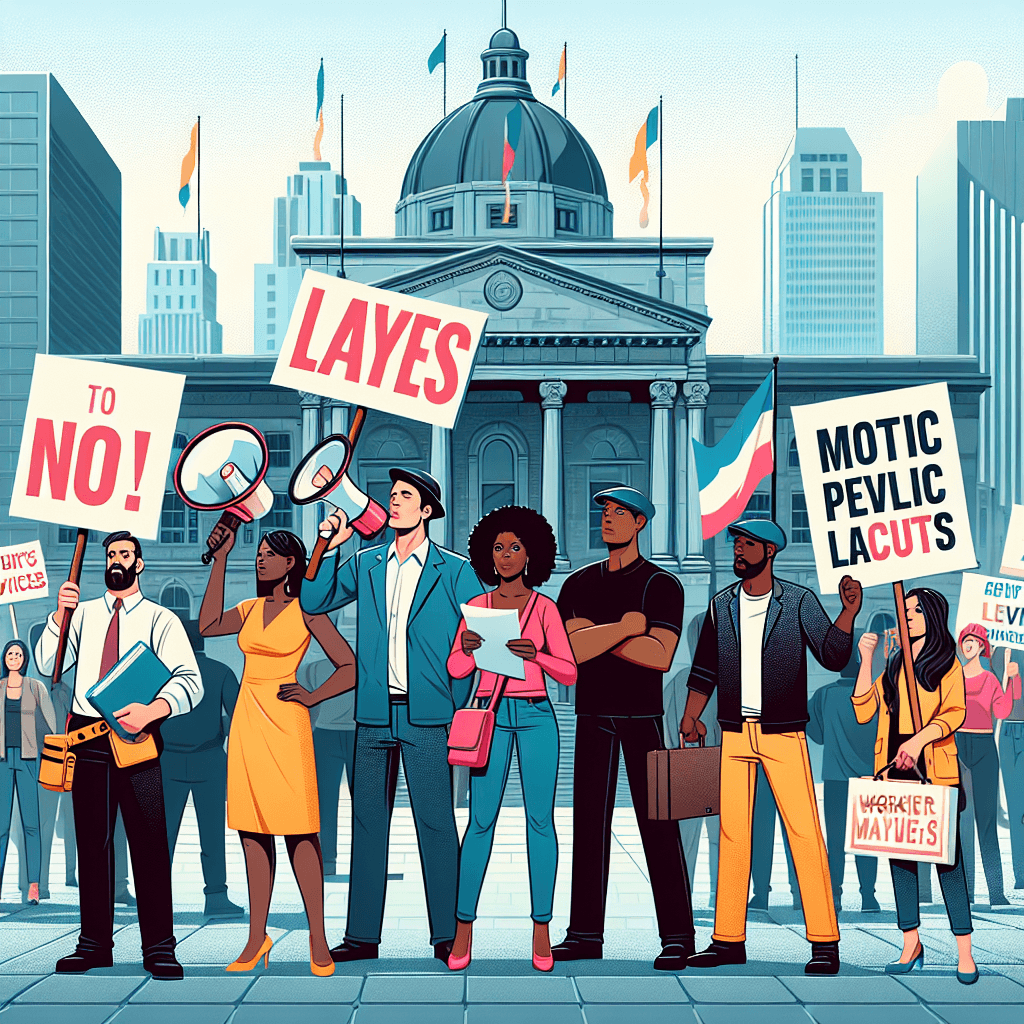 Oakland City Unions Rally Against Municipal Layoffs and Service Cuts