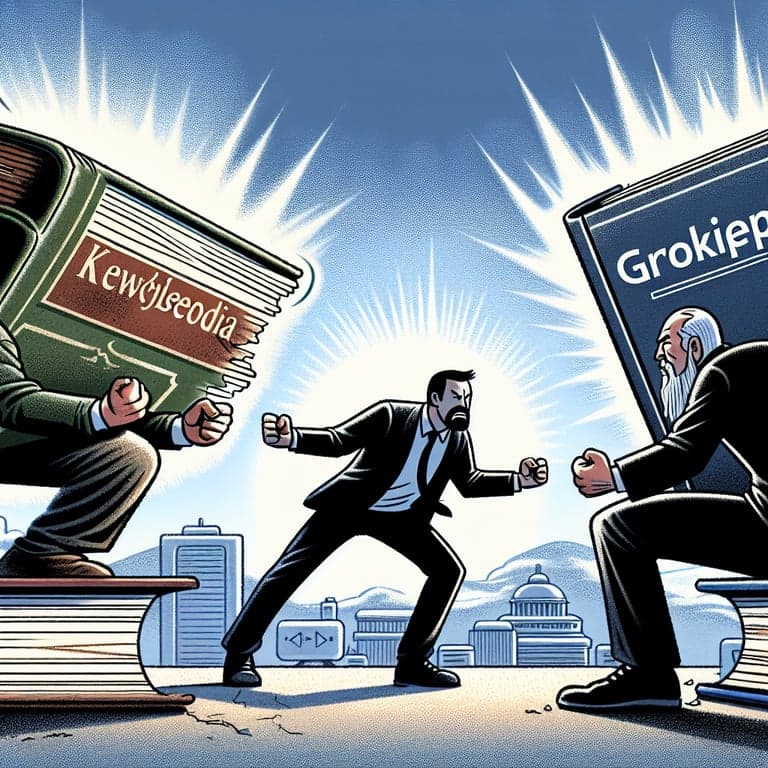 Elon Musk Stirs Controversy with 'Grokipedia' Proposal, Challenging Wikipedia's Bias