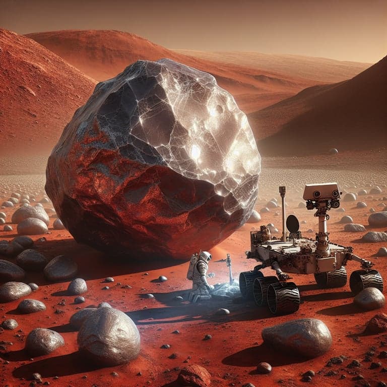 NASA's Perseverance Rover Unearths a Martian Gem: 'Silver Mountain' Rock Sample