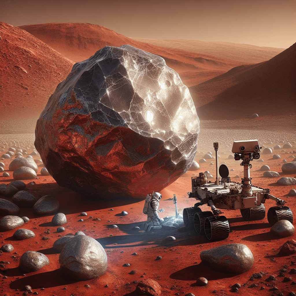 NASA's Perseverance Rover Unearths a Martian Gem: 'Silver Mountain' Rock Sample