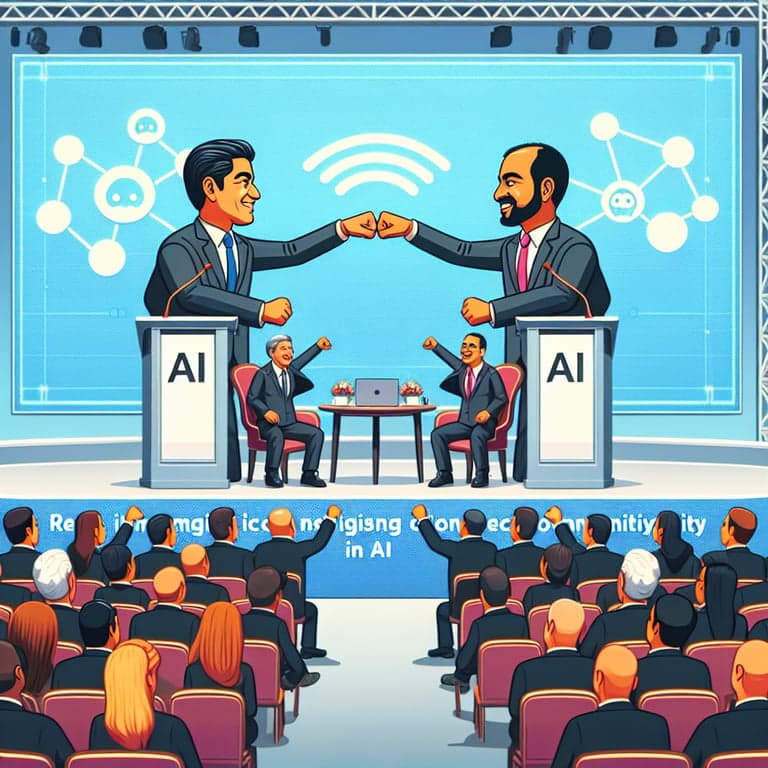 Awkward Fist Bump: OpenAI and Anthropic CEOs Cause a Stir at India AI Summit