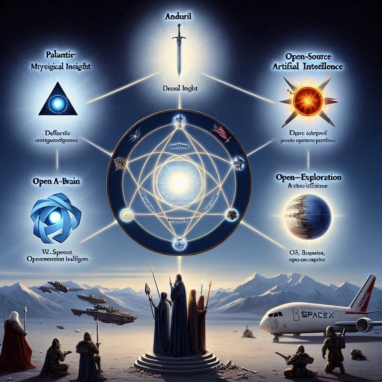 Tech Titans Unite: Palantir, Anduril, OpenAI, and SpaceX Target U.S. Defense Contracts