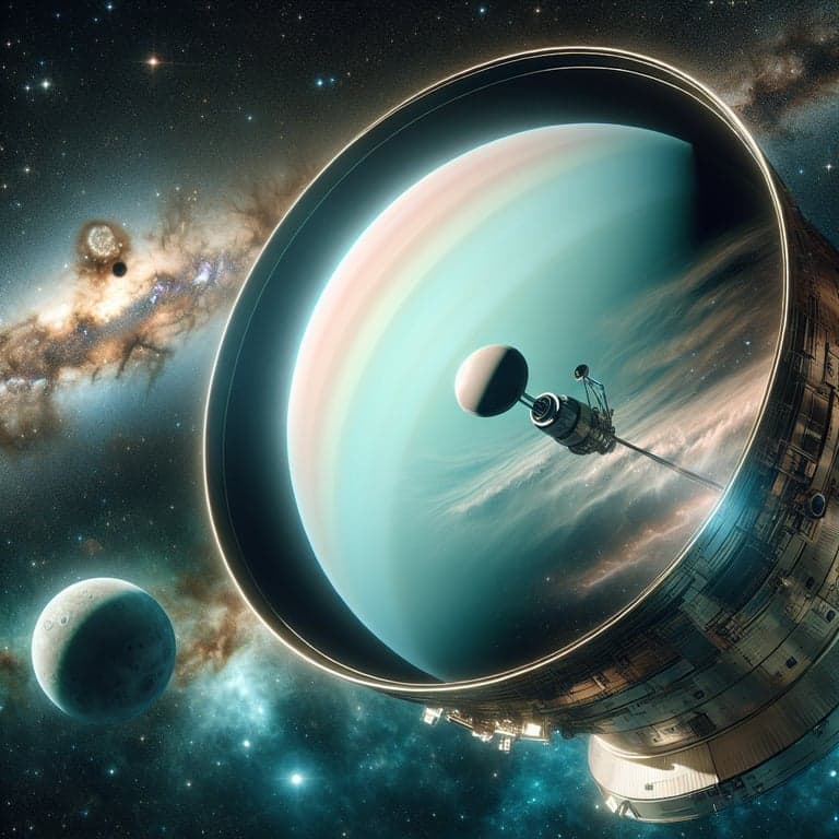 James Webb Telescope Spots New Mini Moon Orbiting Uranus!