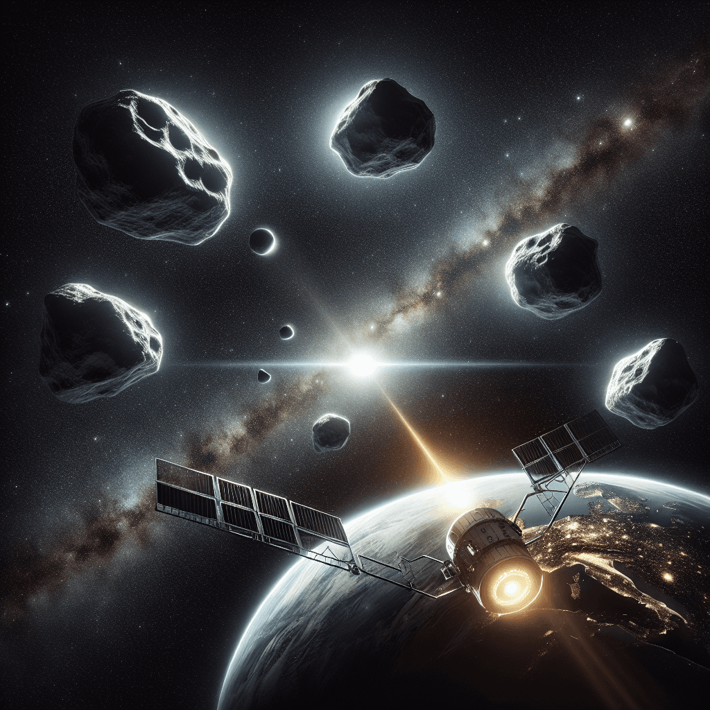 Asteroid Alert: NASA Tracks Five Cosmic Travelers in Near-Earth Flyby!