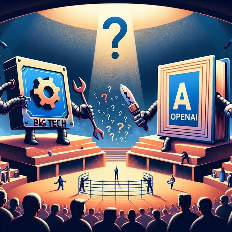 OpenAI's Dominance: Big Tech's Secret Weapon or Competitor in Disguise?
