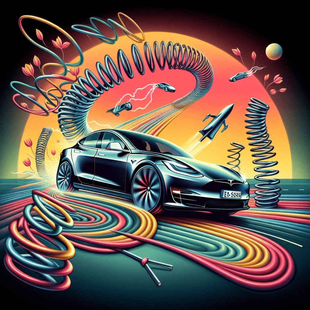 Tesla Swerves Suspension: No Pit Stop on California Roads!