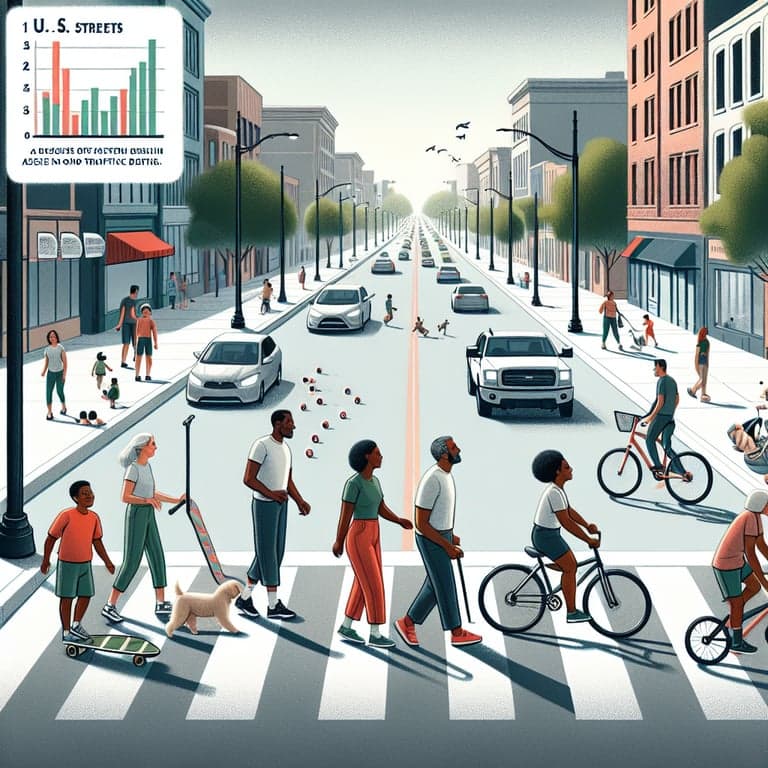 U.S. Streets Show Safety Strides with 12% Drop in Traffic Deaths in 2025