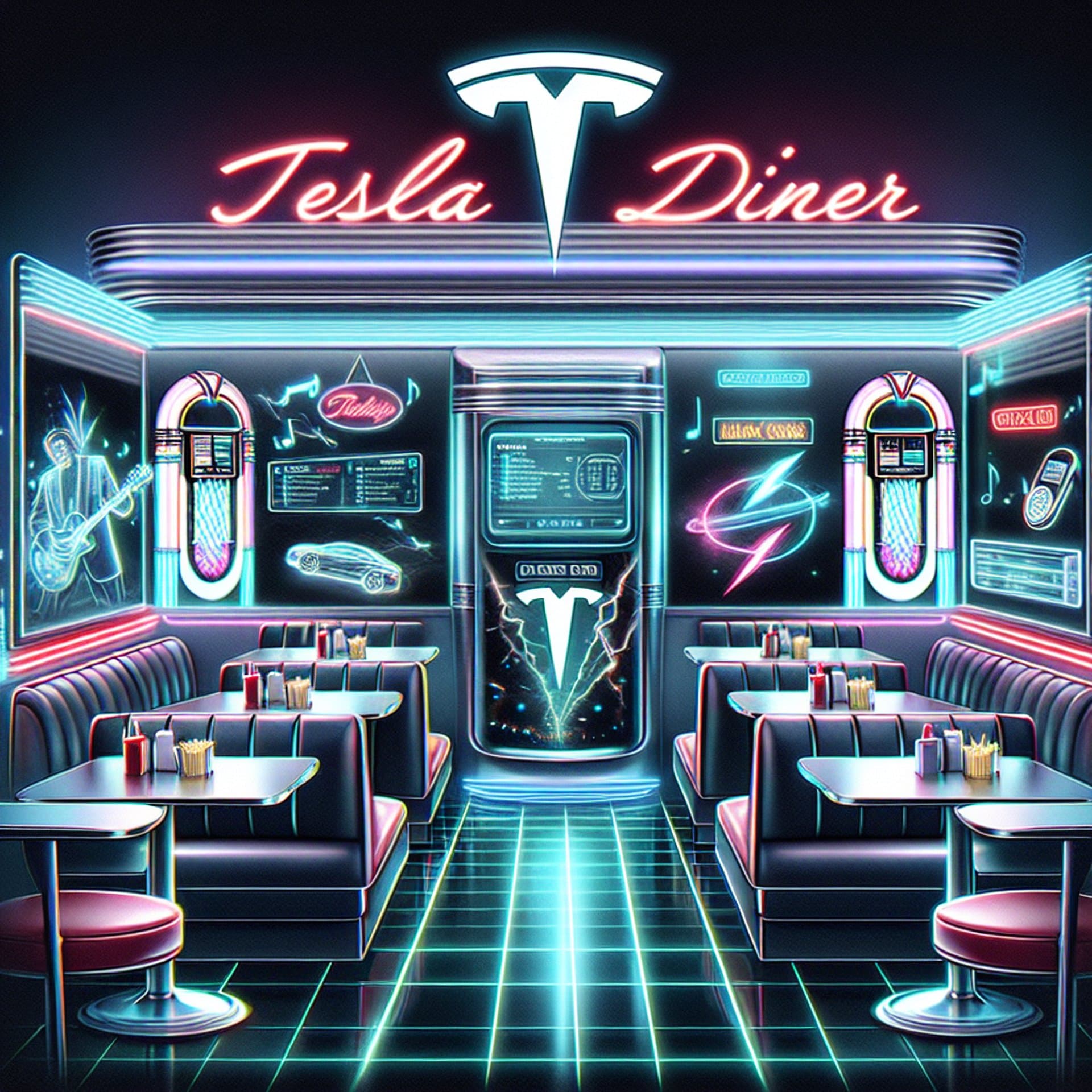 Tesla Diner Misses the Mark: Glitz Without Glamour