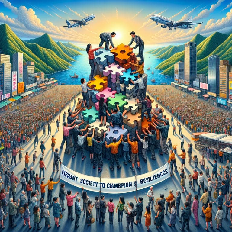 Taiwan Champions Resilience with Whole-of-Society Defense Committee's First Anniversary!