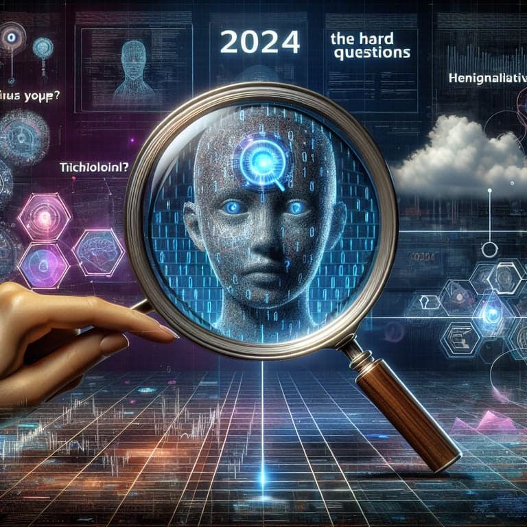 Generative AI Faces Growing Scrutiny in 2024: From Hype to Hard Questions