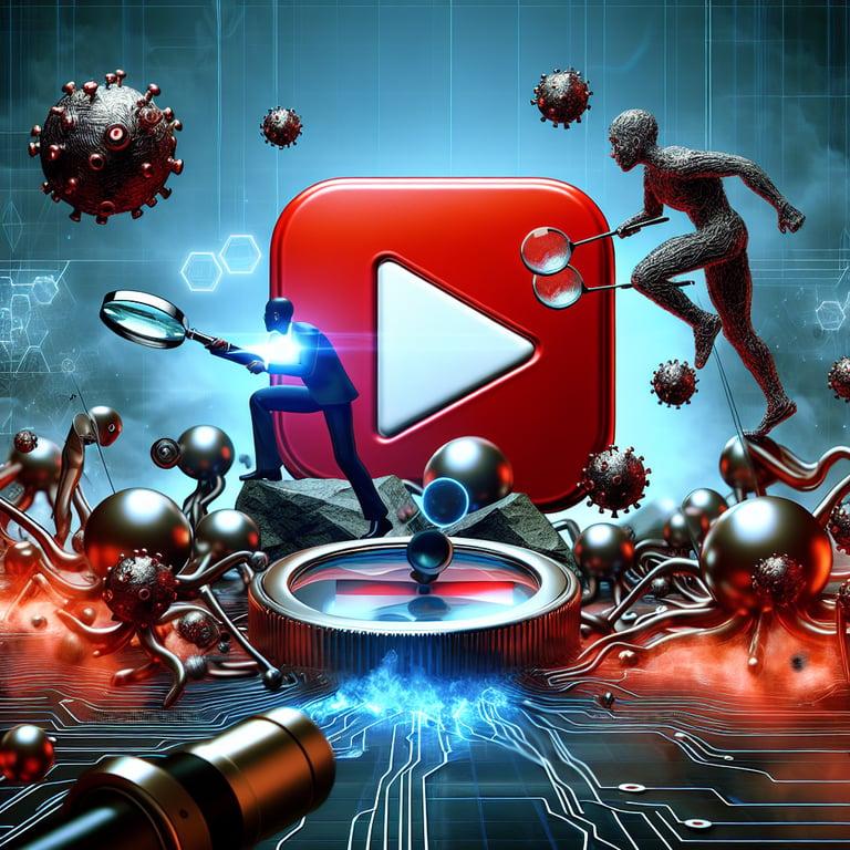 Banner for YouTube Declares 'Epic Battle' Against AI Deepfakes, Here’s How They Plan to Do It!