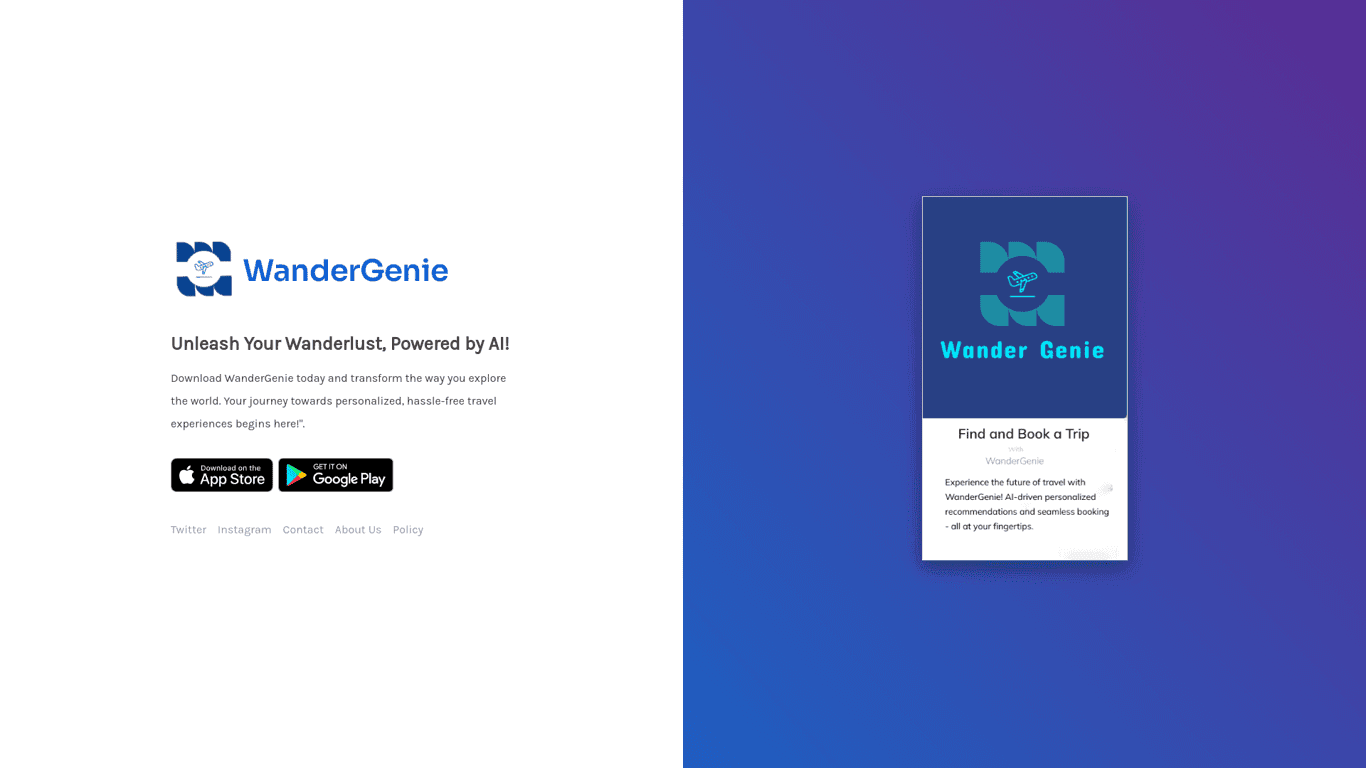 WanderGenie screenshot