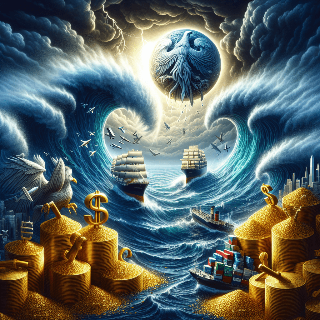 Global Markets React to Historic US-EU Trade Tensions: Gold Surges while Stocks Slip