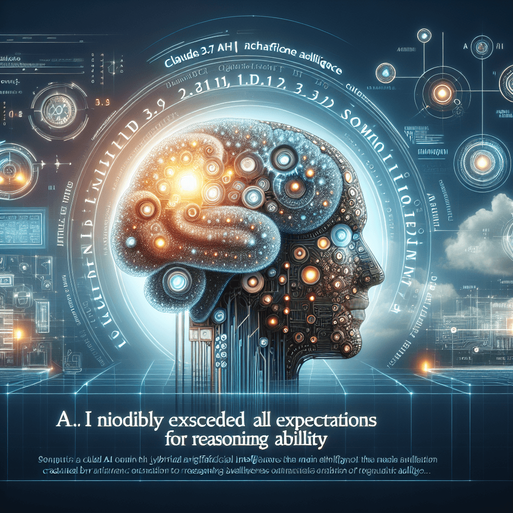 Claude 3.7 Sonnet: Anthropic's First Hybrid Reasoning AI Exceeds Expectations