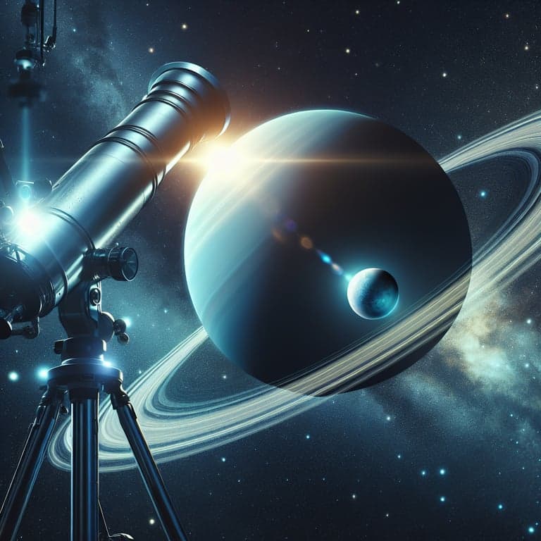 NASA's Webb Telescope Unveils Tiny New Moon Orbiting Uranus