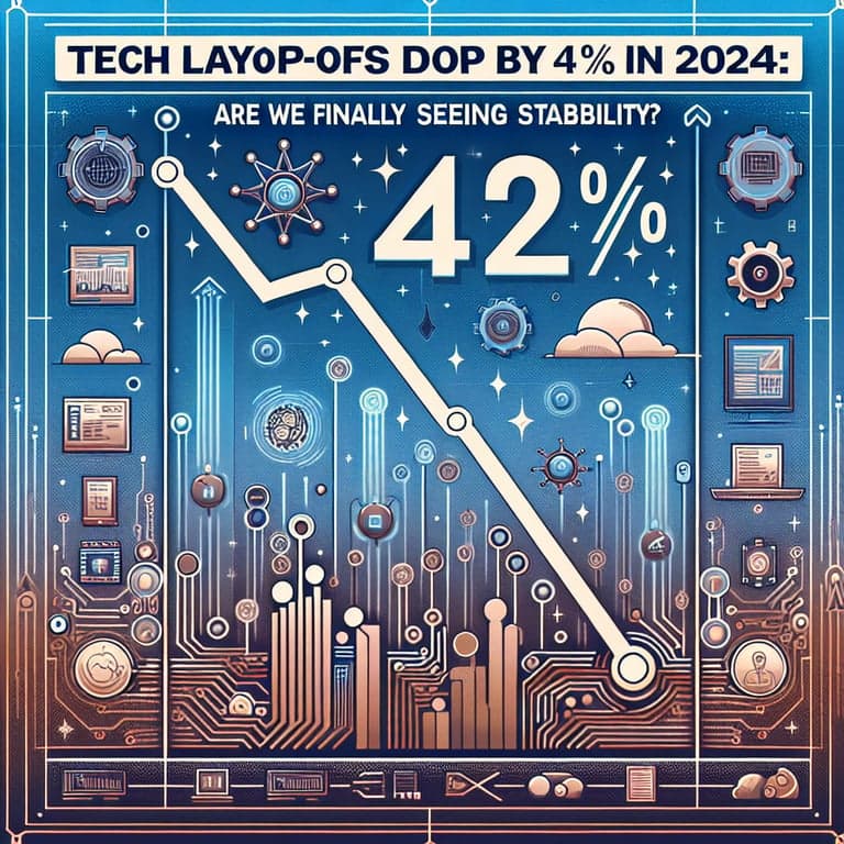 Tech Layoffs Drop by 42% in 2024: Are We Finally Seeing Stability?
