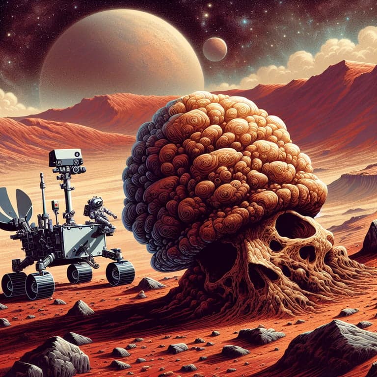 NASA's Perseverance Uncovers "Horneflya": A Mysterious Hat-Shaped Rock on Mars!