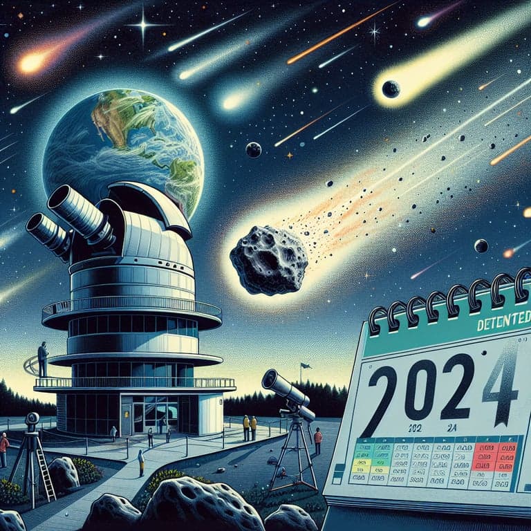 NASA Detects Asteroid 2024 YR4 with Potential Earth Impact on December 22, 2032