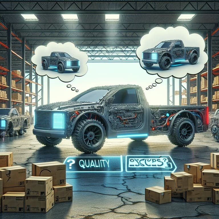 Tesla's Cybertruck Conundrum: Quality Issues and Surplus Inventory Raise Concerns