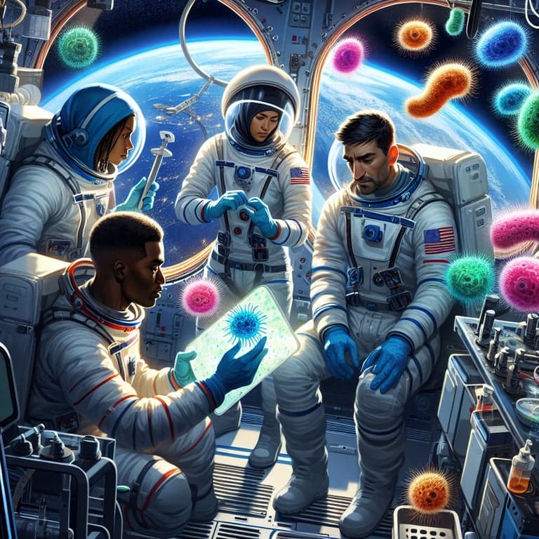 NASA Astronauts Investigate Alien Microbial Intruders on the ISS!